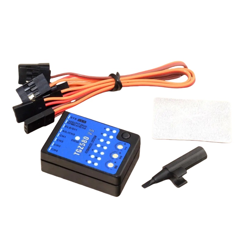 Rc Helicopter Nitro - GZ580 V5 3-assige Flybarless Gyro USB