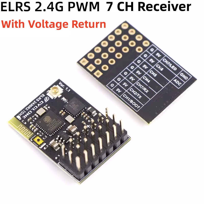 Rc Helicopter Battery - Elrs 2.4G Pwm 7ch 6ch Crsf