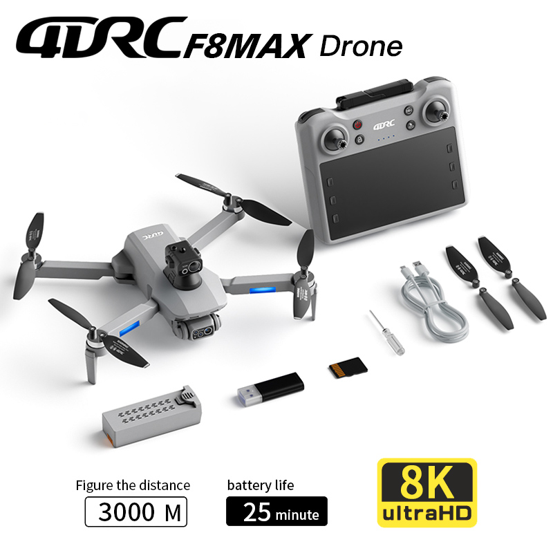 Rc Helicopter Case - F8 MAX GPS Drone Professionele 8K