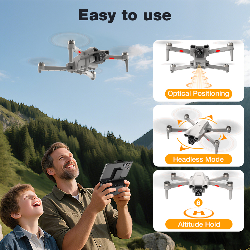 NIEUWE Hot L017 Pro Drone Bors - Rc Helicopter Case recensie en prijs